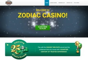 Current Zodiac Casino UK welcome promotion and bonus terms